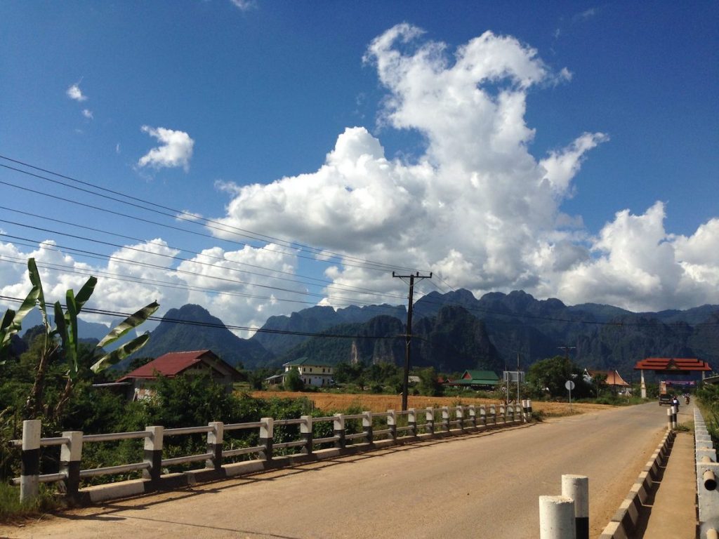 Vientiane on a sunny, clear day