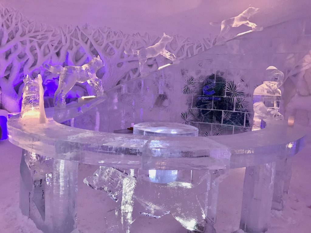 Ice sculptures