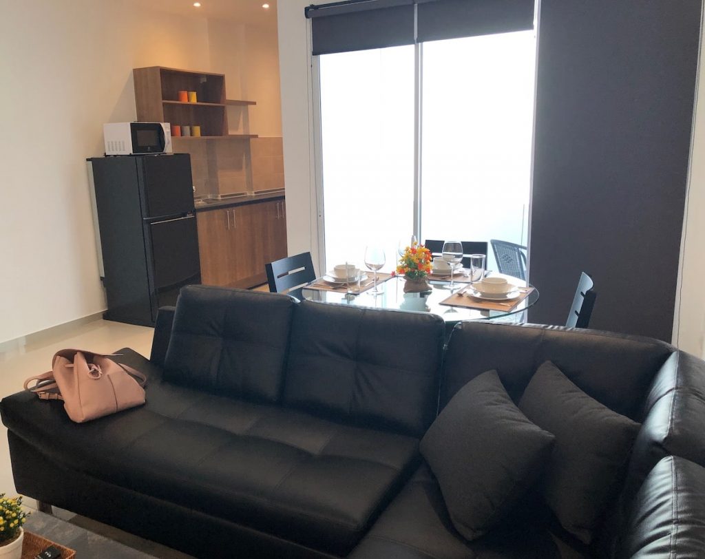 Cost of Living in Bangkok (& The Lies That Bloggers Tell) • mid range apartment Bangkok Inside a mid range apartment in Bangkok, Thailand