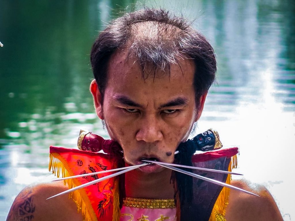 Thailand Vegetarian Festival in Phuket