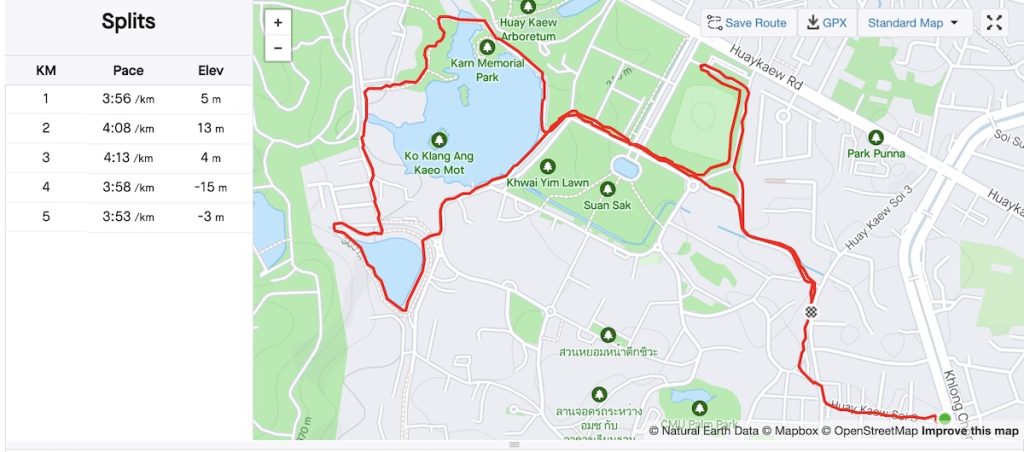 running 5k every day fast