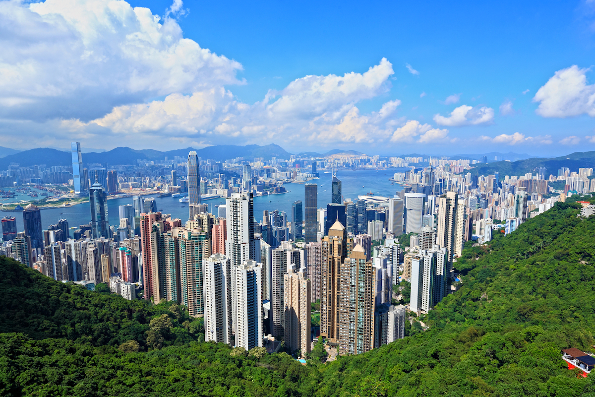 Hong Kong view from Victoria Peak is a big Hong Kong bucket list item